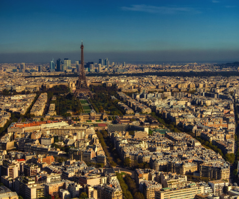 Fondo de pantalla Paris Panoramic 480x400