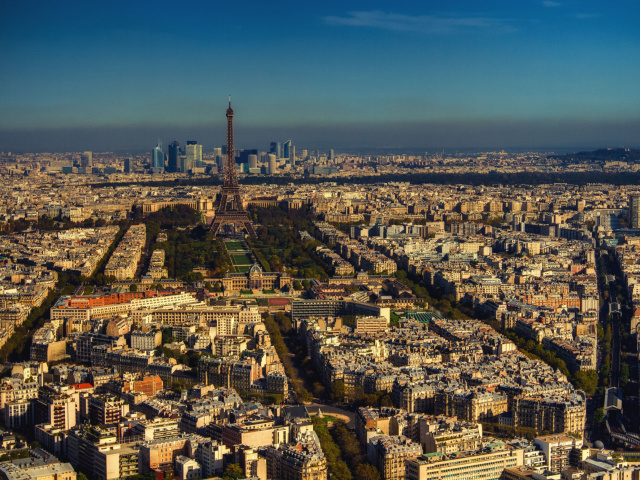 Sfondi Paris Panoramic 640x480