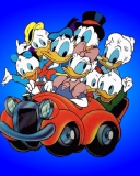 Screenshot №1 pro téma Donald And Daffy Duck 128x160