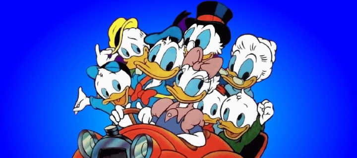 Обои Donald And Daffy Duck 720x320