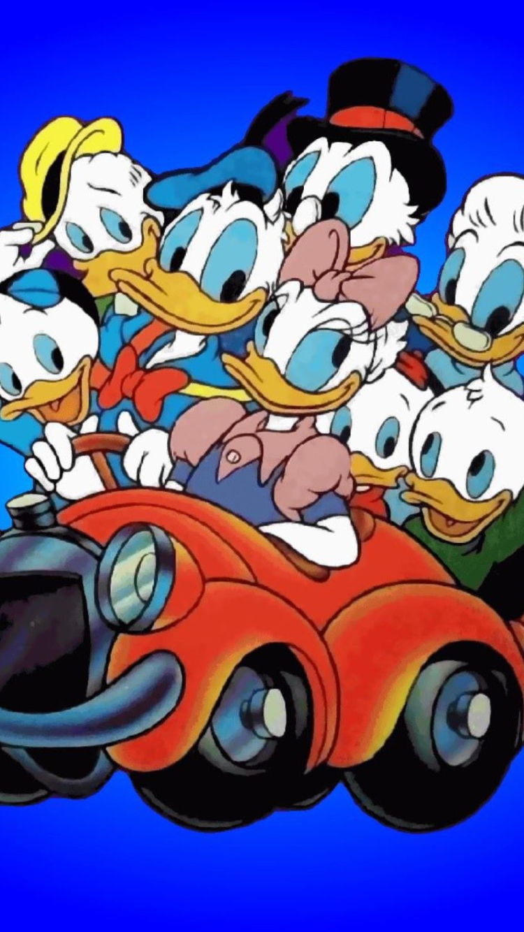 Donald And Daffy Duck wallpaper 750x1334