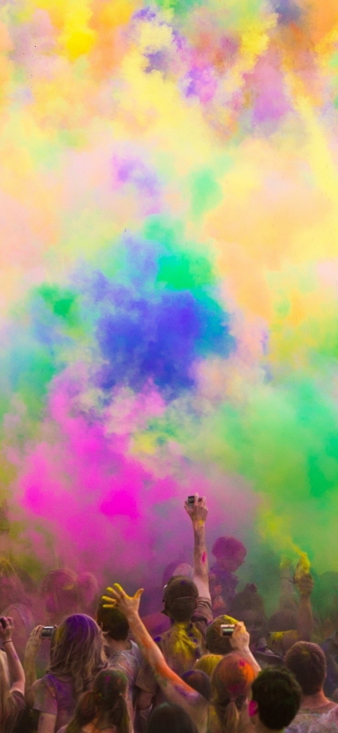 Das Festival Of Color Wallpaper 1170x2532