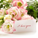 Обои I Love You Bouquet 128x128