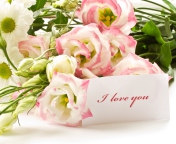 I Love You Bouquet wallpaper 176x144