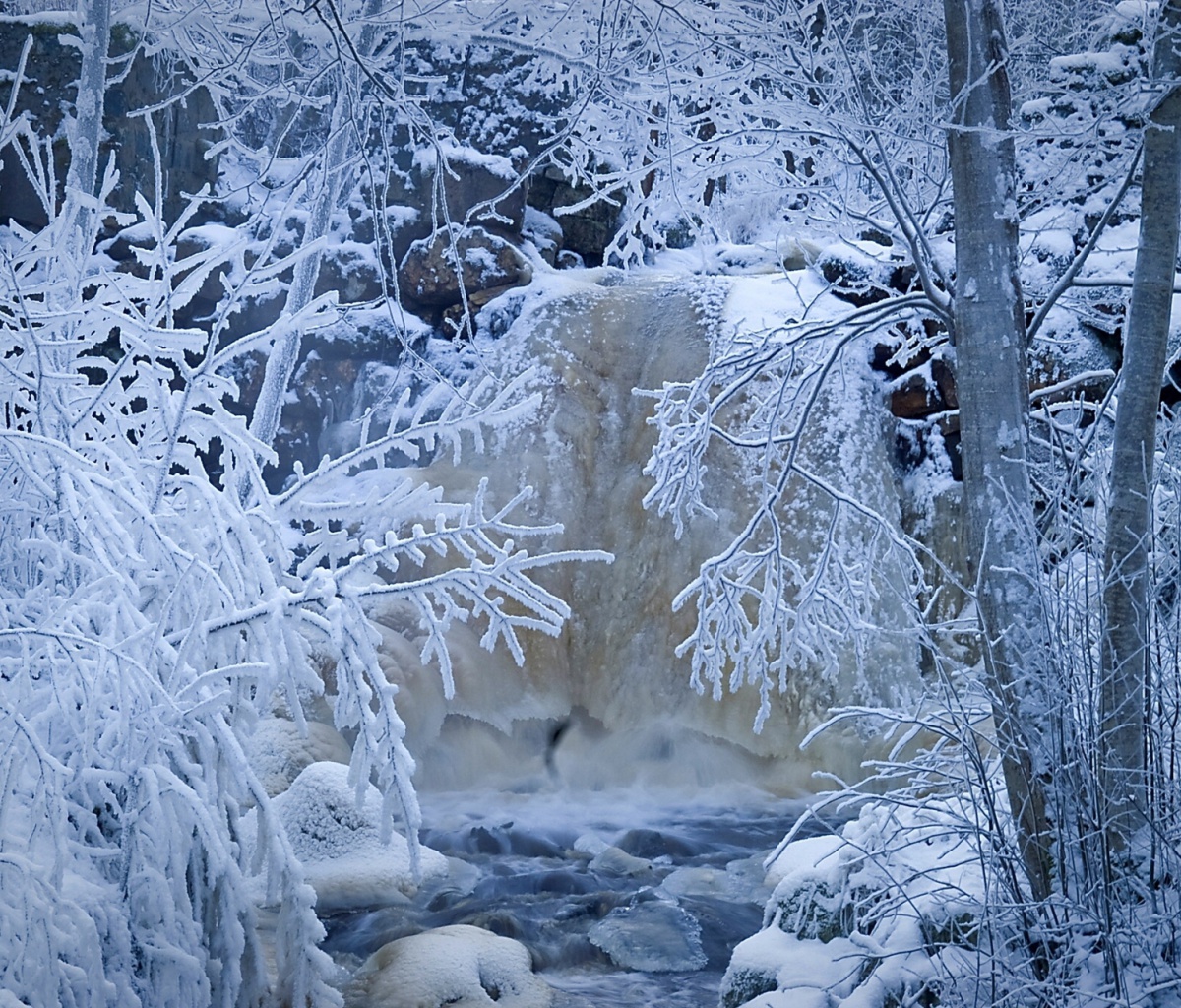 Winter in Norway wallpaper 1200x1024
