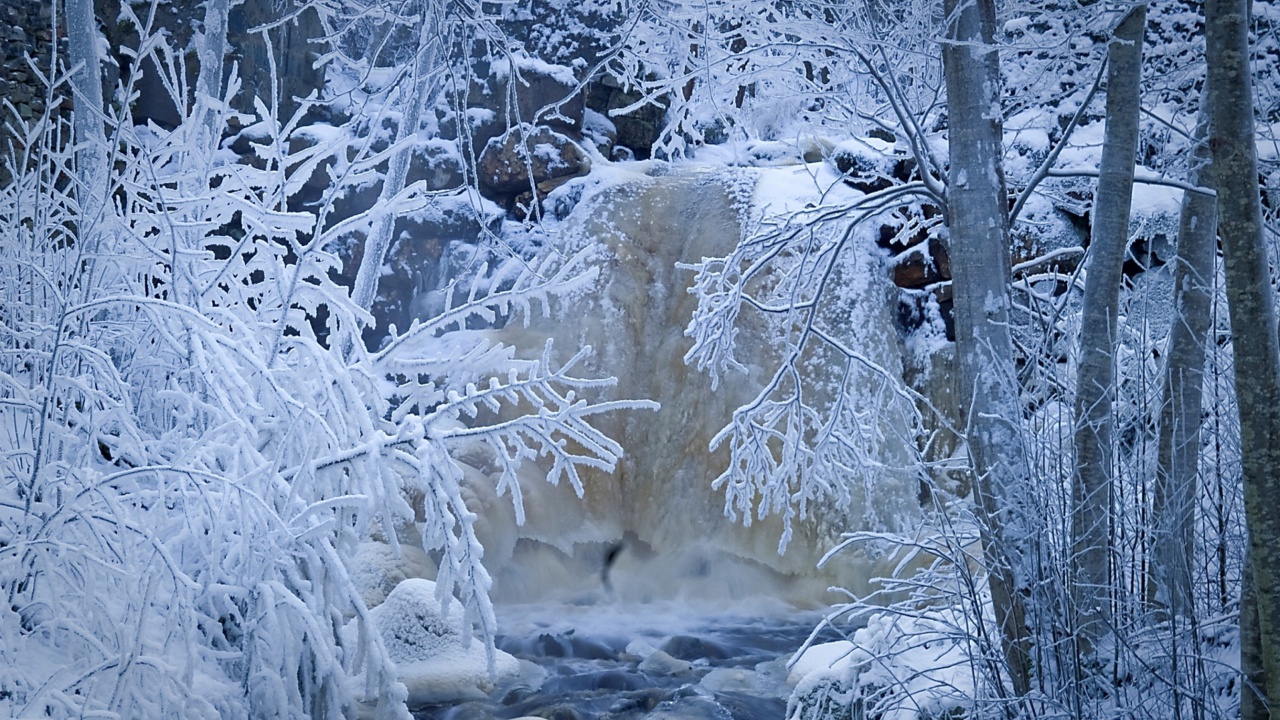 Das Winter in Norway Wallpaper 1280x720