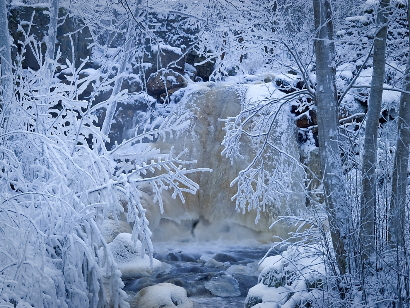Fondo de pantalla Winter in Norway 1400x1050