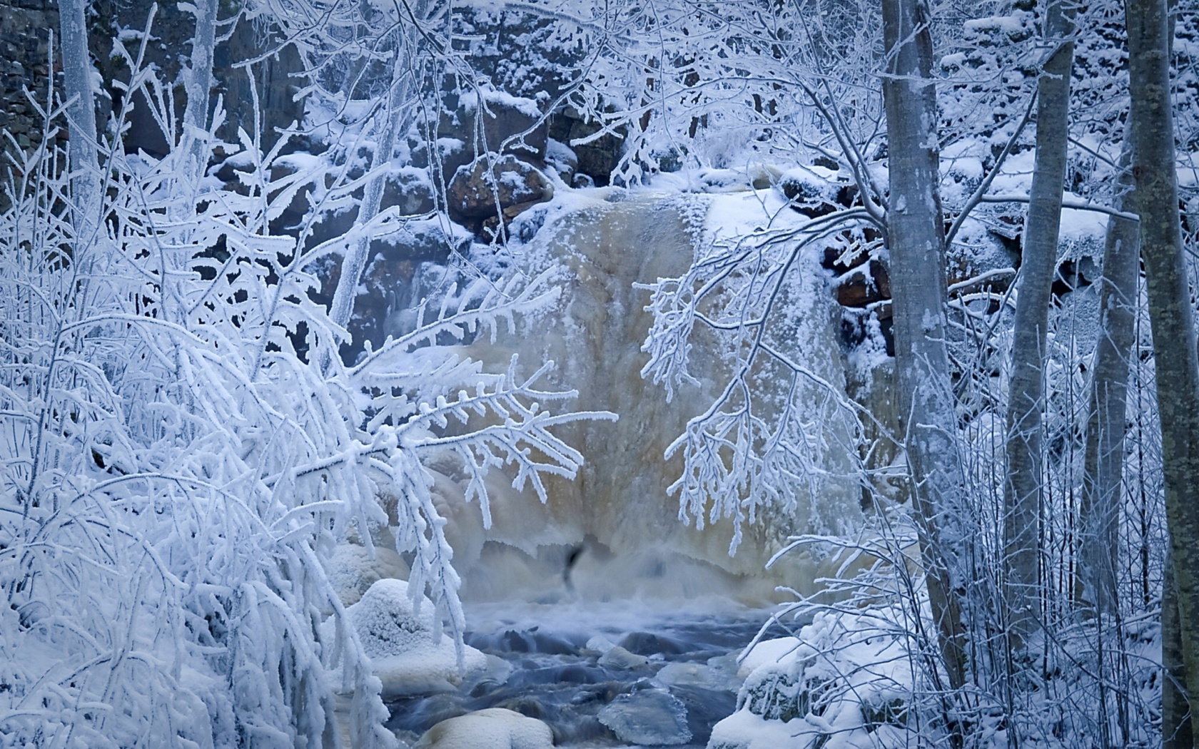 Screenshot №1 pro téma Winter in Norway 1680x1050