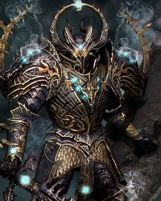 Warhammer Chaos Gods - Obrázkek zdarma pro Samsung Infinity