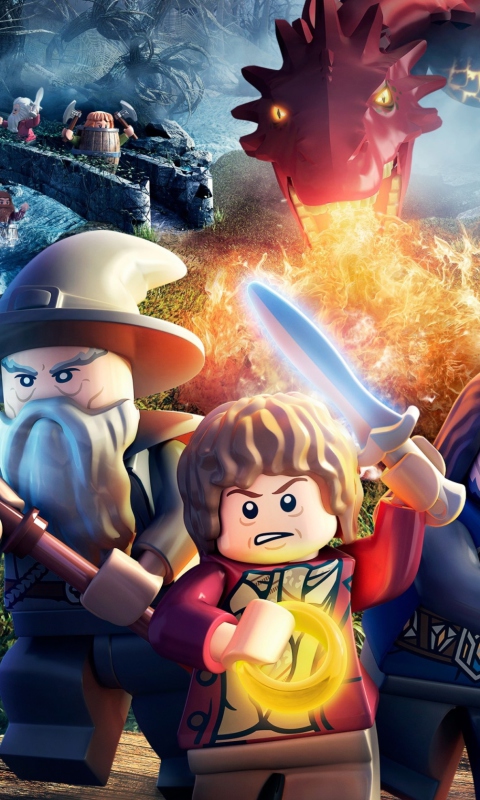 Lego The Hobbit Game wallpaper 480x800