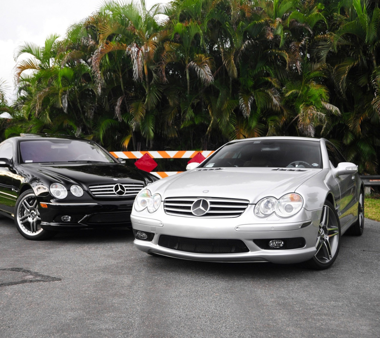 Обои Compact Luxury Mercedes-Benz 1440x1280