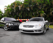 Обои Compact Luxury Mercedes-Benz 176x144