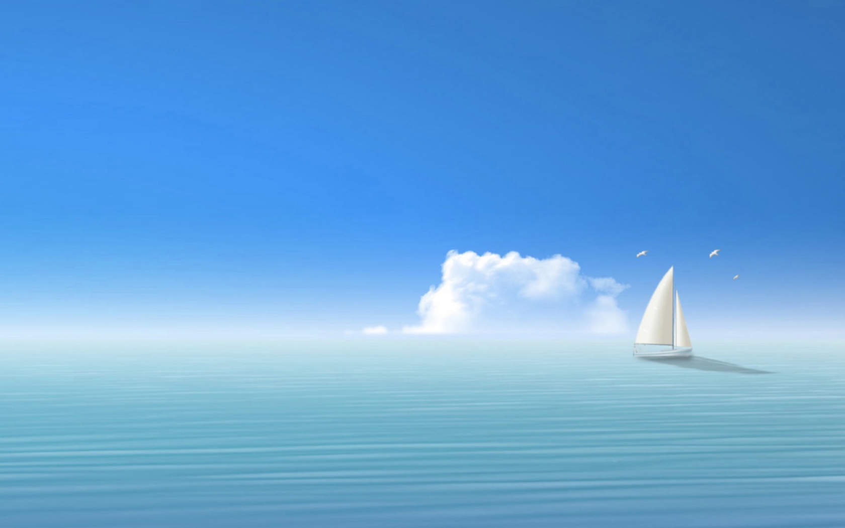 Sailboat screenshot #1 1680x1050