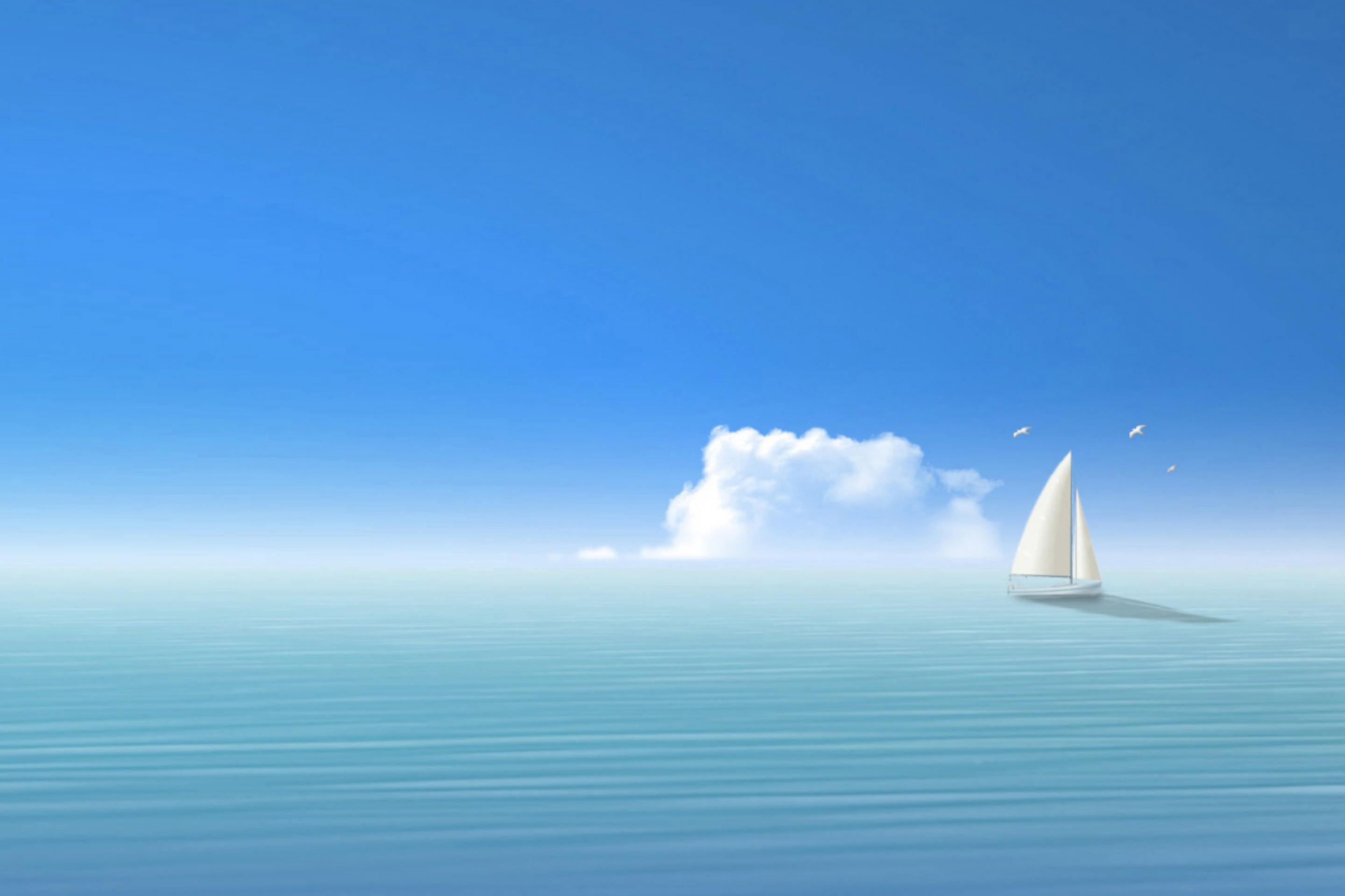 Sailboat wallpaper 2880x1920