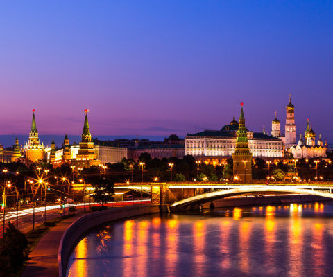Sfondi Moscow Kremlin 480x400
