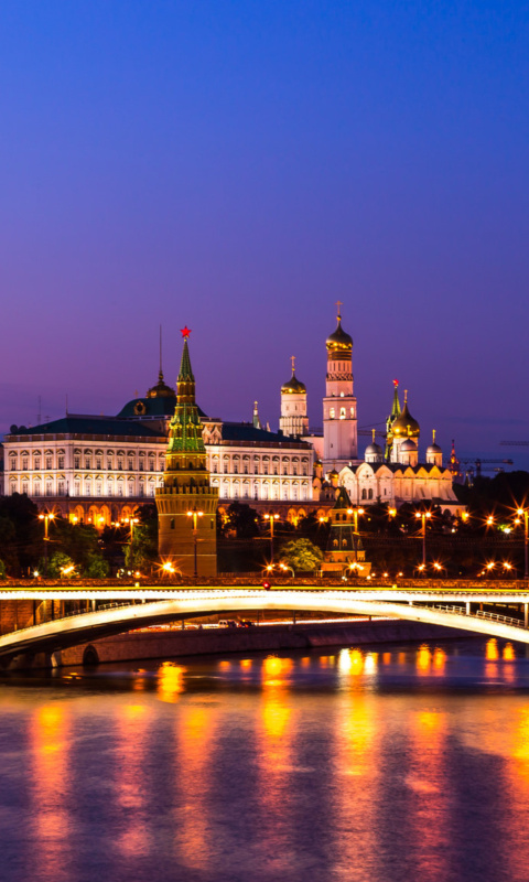 Fondo de pantalla Moscow Kremlin 480x800