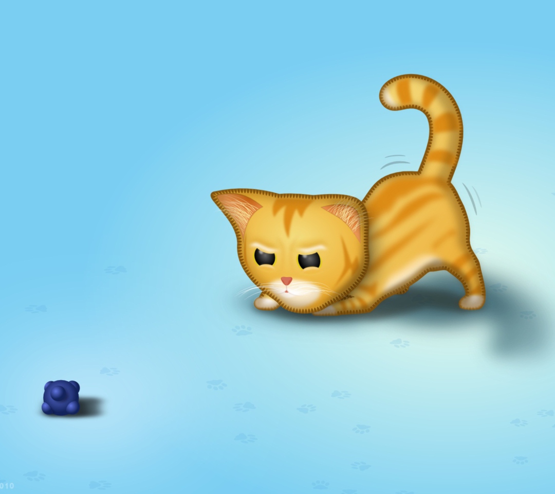 Screenshot №1 pro téma Cat Art 1080x960