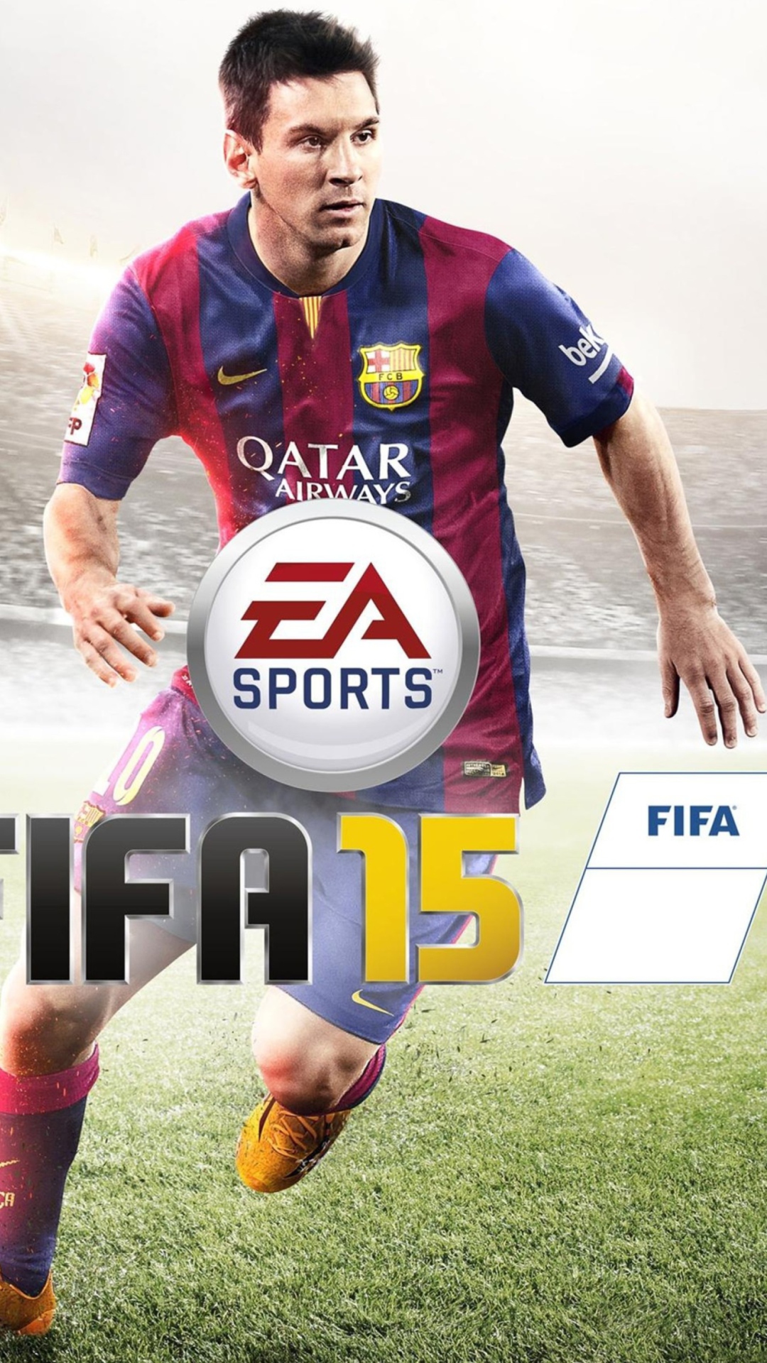Fondo de pantalla FIFA 15: Messi 1080x1920