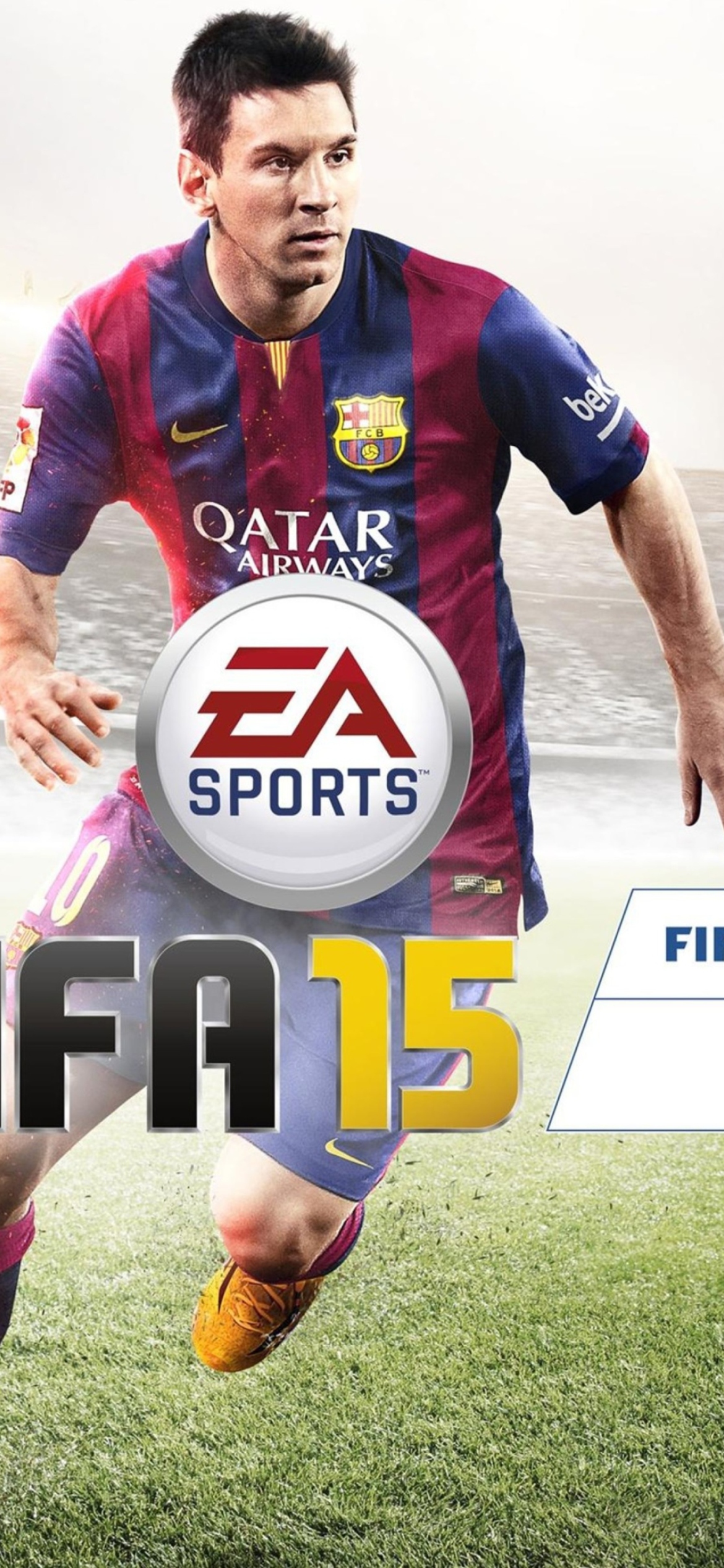 Fondo de pantalla FIFA 15: Messi 1170x2532