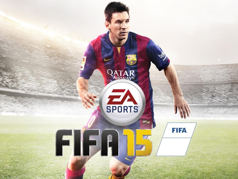 Sfondi FIFA 15: Messi 800x600