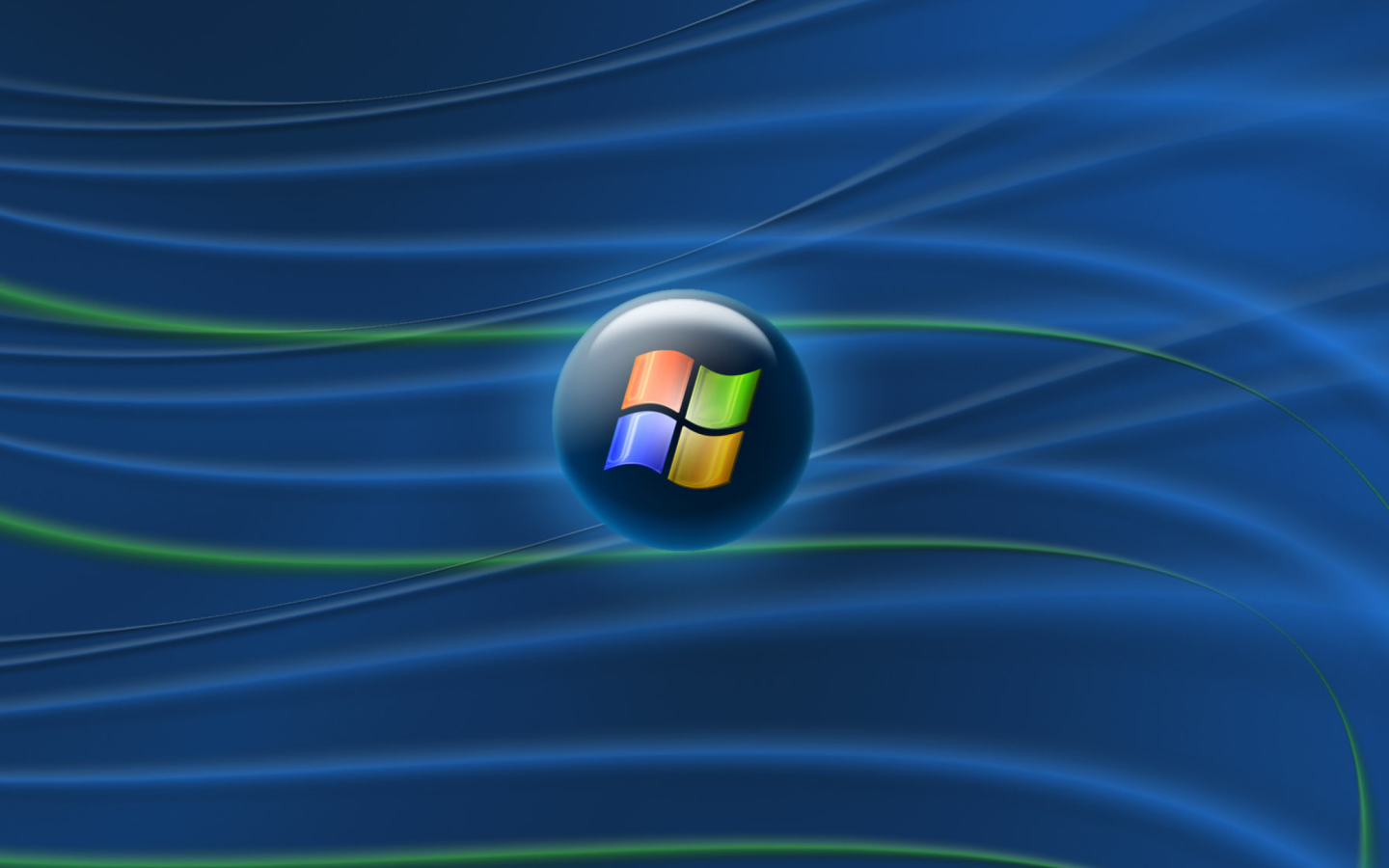 Fondo de pantalla Blue Windows Vista 1440x900