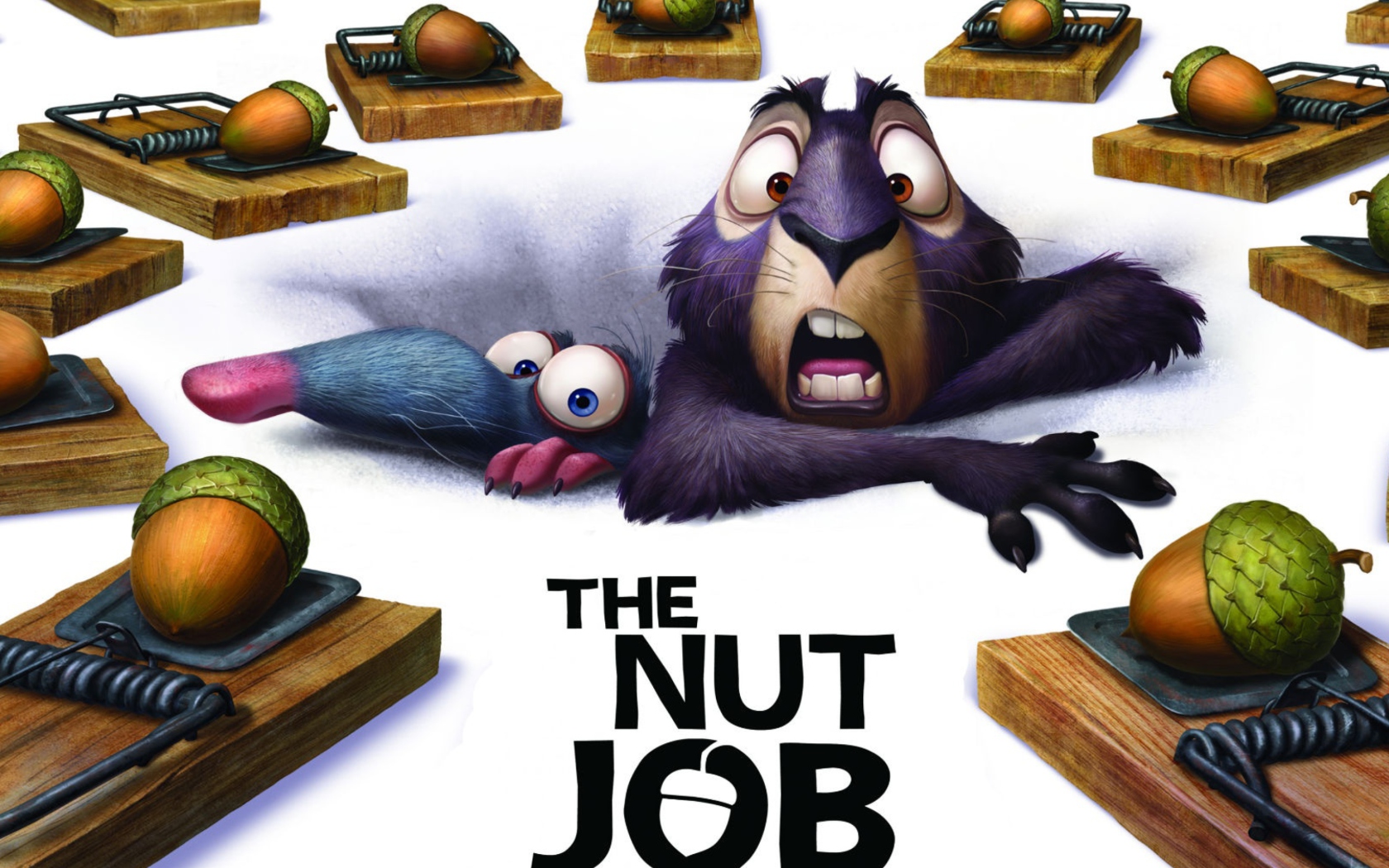 Das The Nut Job 2014 Wallpaper 1680x1050