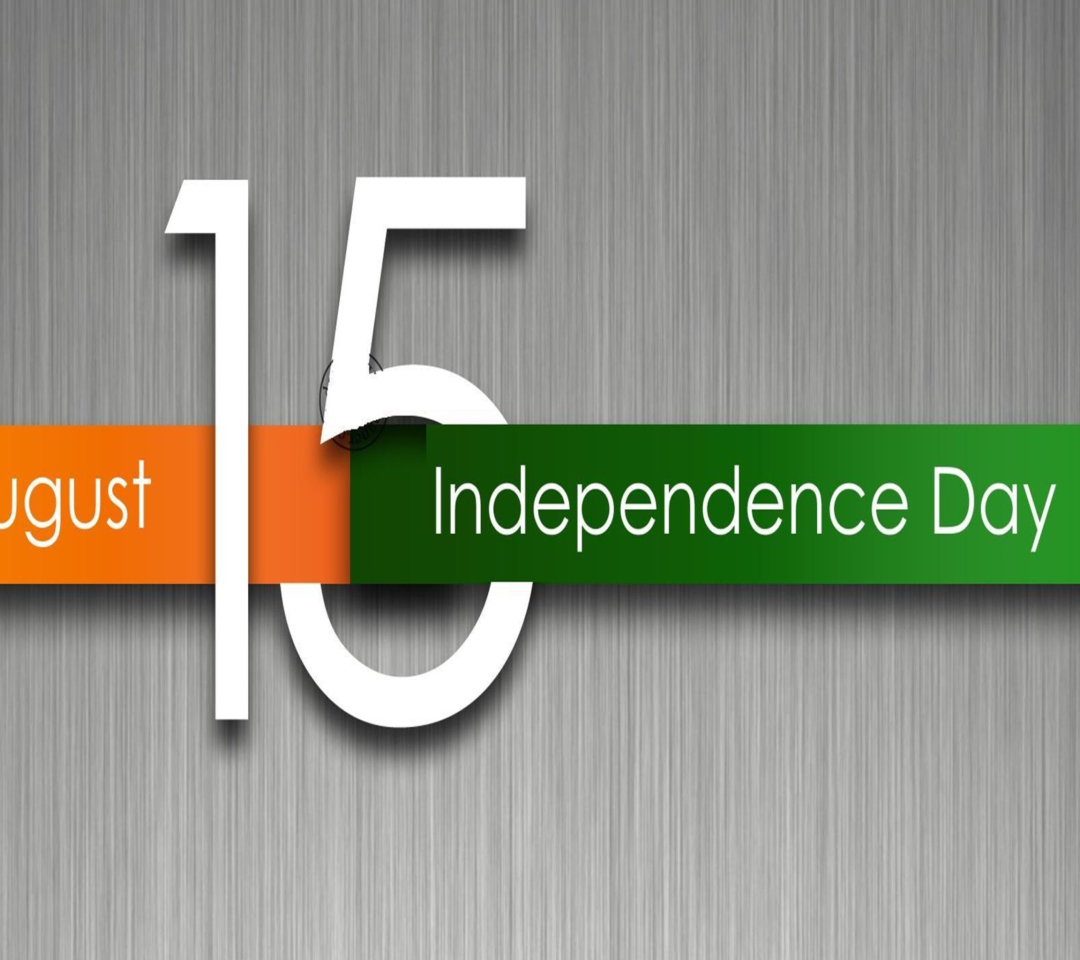 Fondo de pantalla Independence Day in India 1080x960