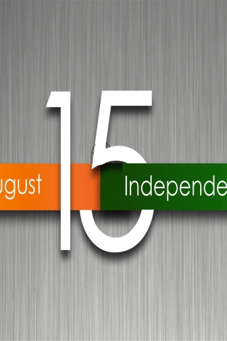 Fondo de pantalla Independence Day in India 320x480