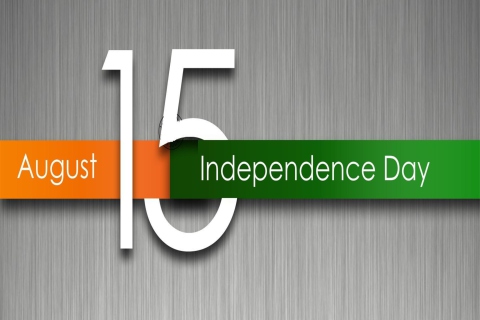 Обои Independence Day in India 480x320