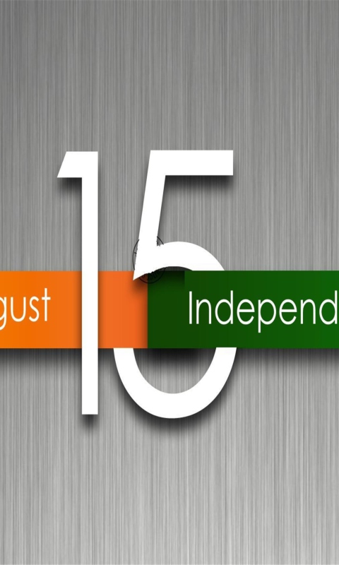 Das Independence Day in India Wallpaper 480x800