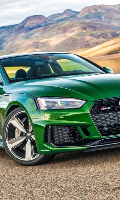 Audi Coupe RS5 wallpaper 240x400