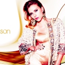 Scarlett Johansson Glamorous wallpaper 128x128