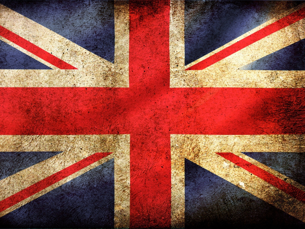 British Flag wallpaper 1024x768