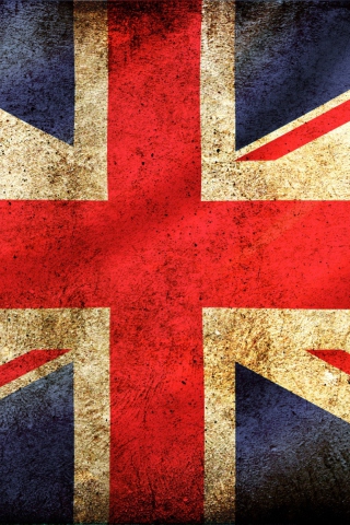 Das British Flag Wallpaper 320x480