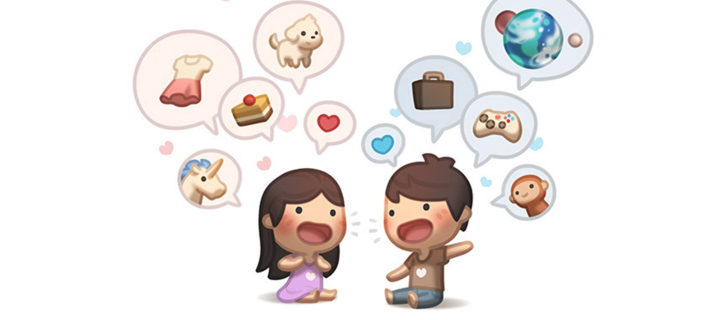 Love Is - Talking About Everything With You wallpaper 720x320