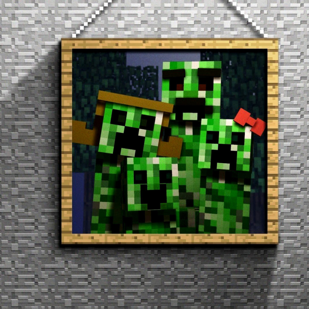Das Minecraft Images Wallpaper 1024x1024