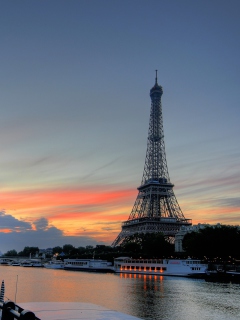 First Time In Paris wallpaper 240x320