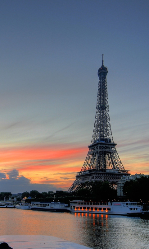 First Time In Paris wallpaper 480x800