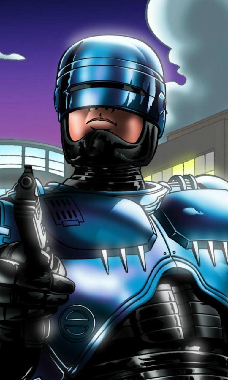 Robocop wallpaper 768x1280