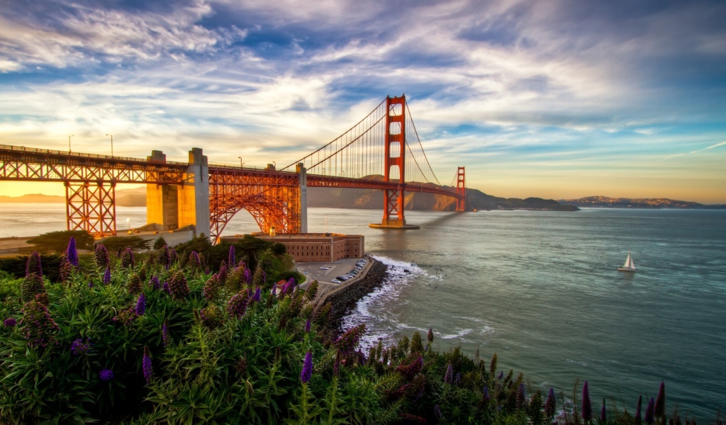 Fondo de pantalla Golden Gate Bridge 1024x600