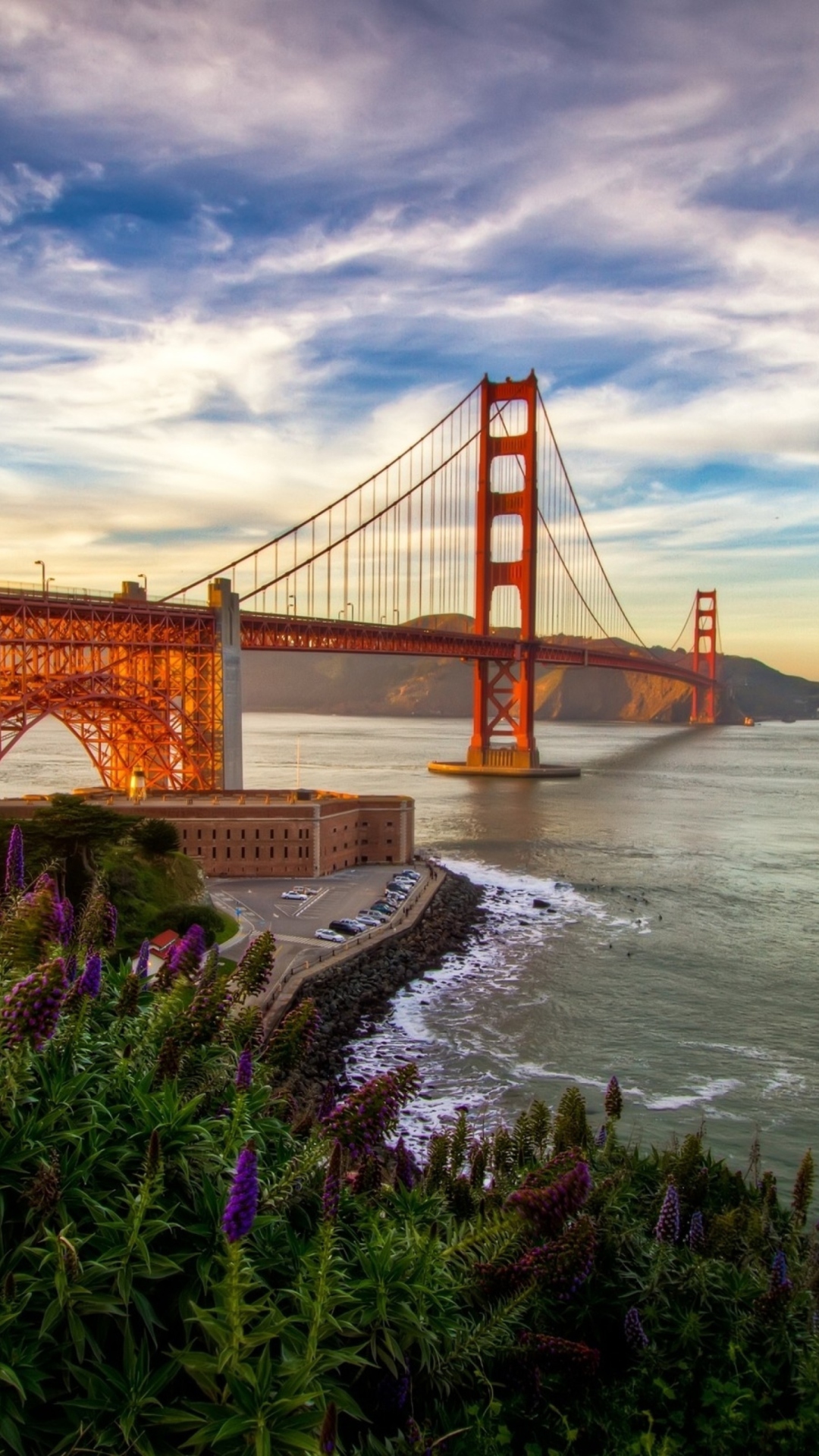 Fondo de pantalla Golden Gate Bridge 1080x1920