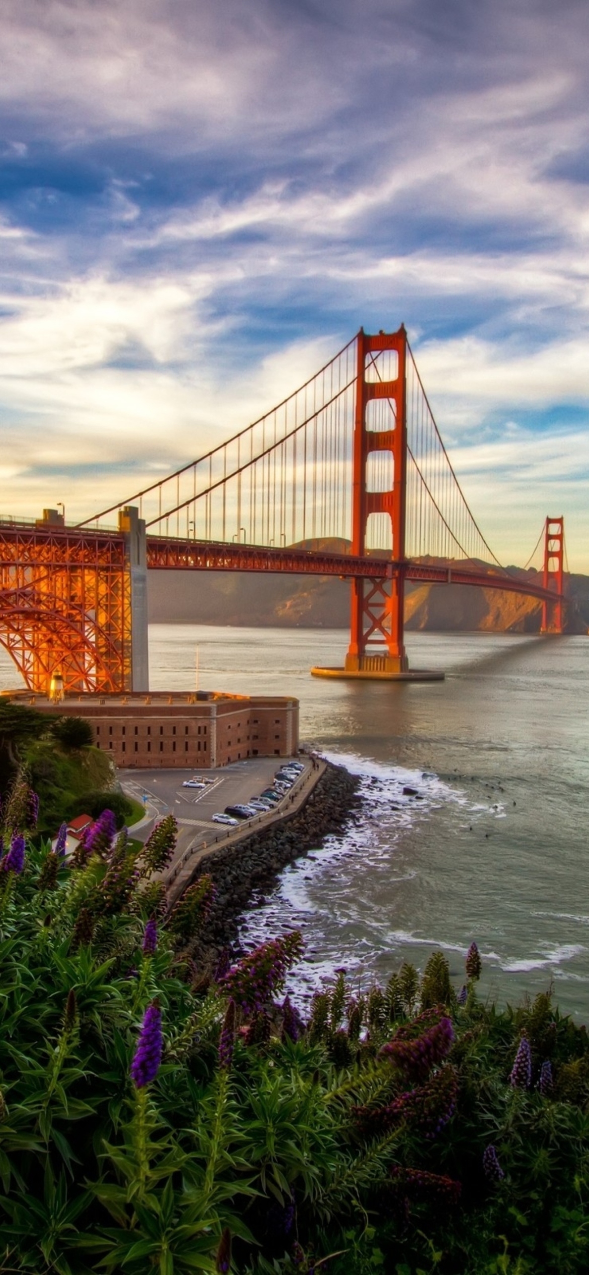 Обои Golden Gate Bridge 1170x2532
