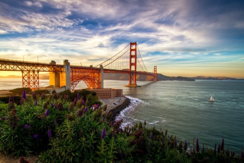 Обои Golden Gate Bridge 480x320
