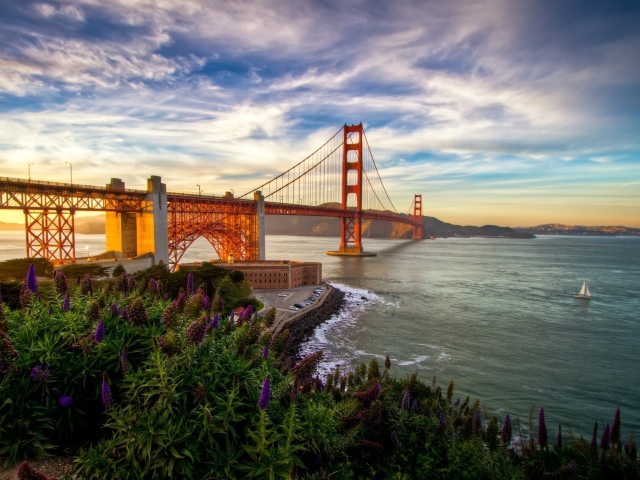 Fondo de pantalla Golden Gate Bridge 640x480