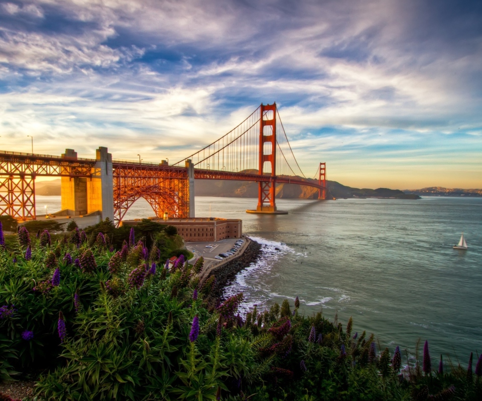 Обои Golden Gate Bridge 960x800