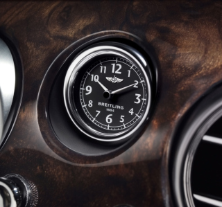 Bentley Continental - Breitling Clock sfondi gratuiti per 1024x1024