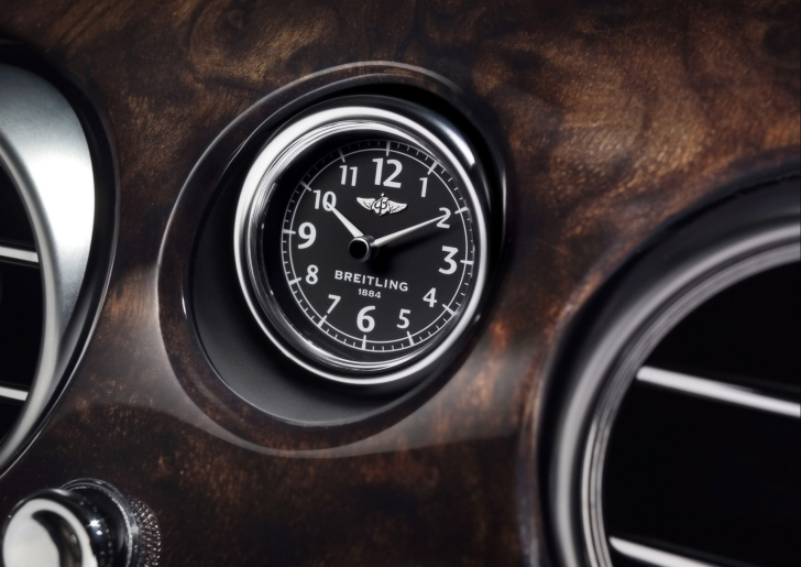 Sfondi Bentley Continental - Breitling Clock