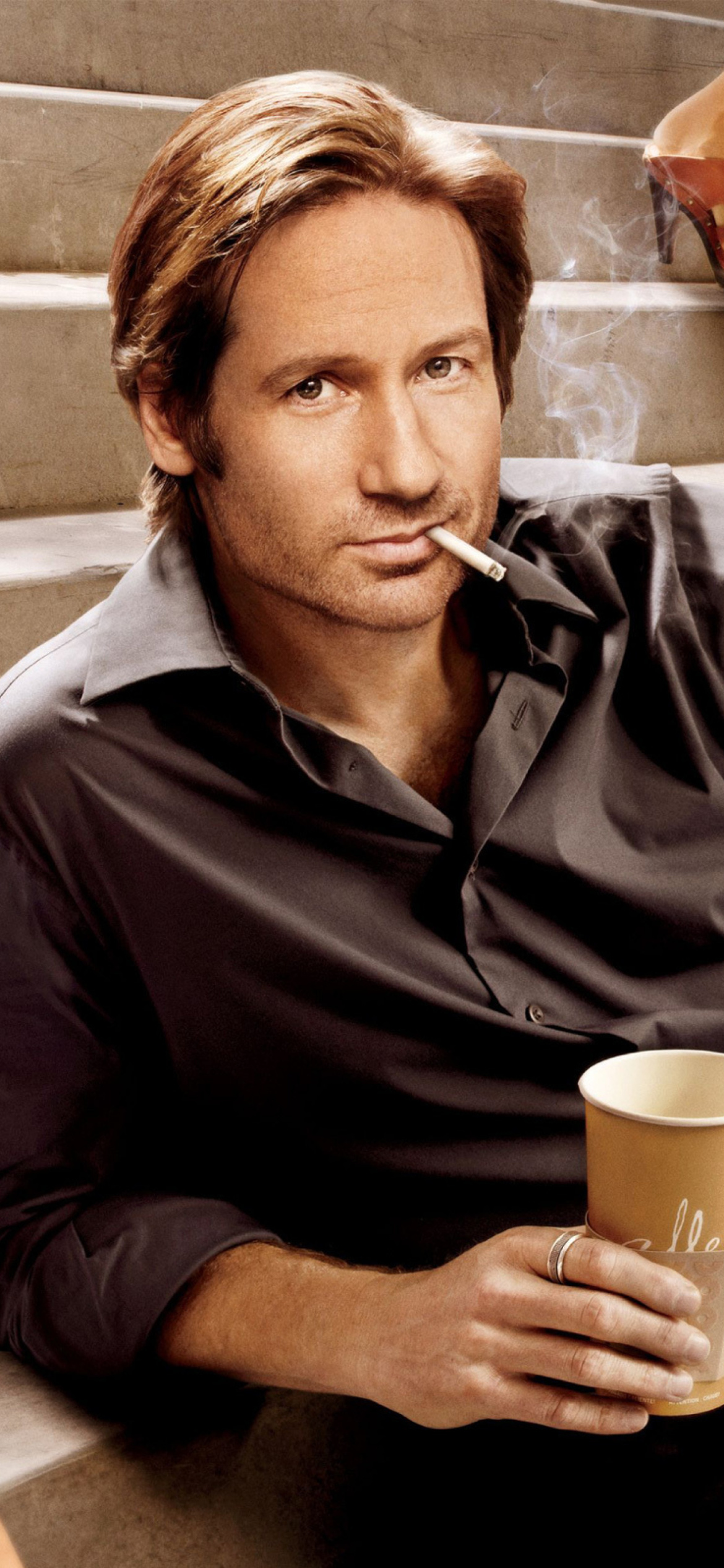 Californication TV Series with David Duchovny wallpaper 1170x2532