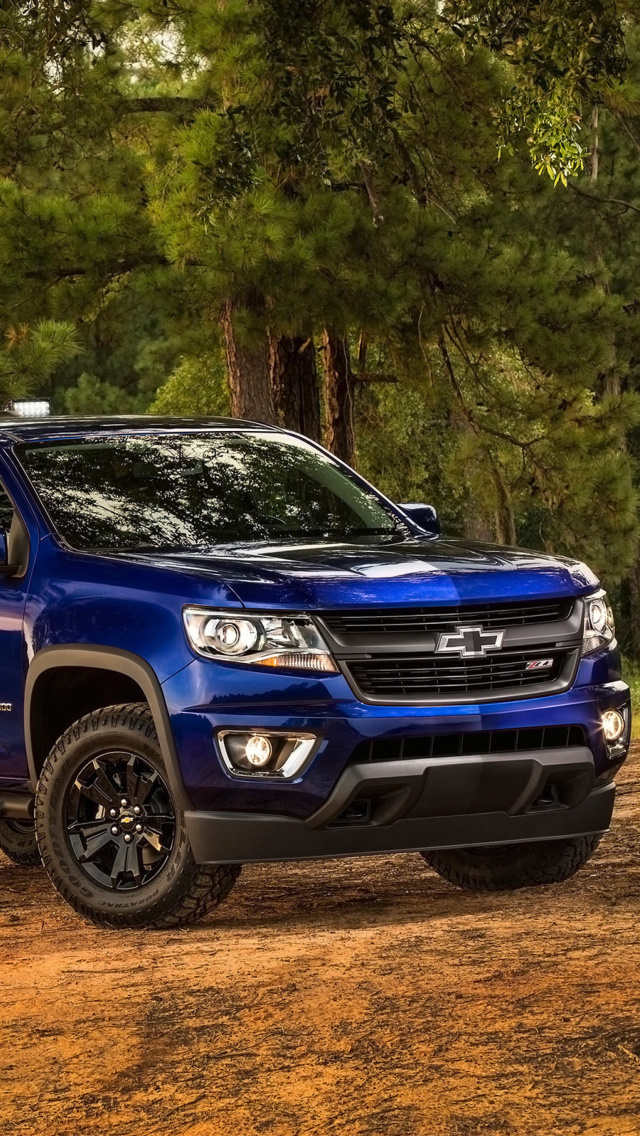 Chevrolet Colorado Z71 2016 wallpaper 640x1136