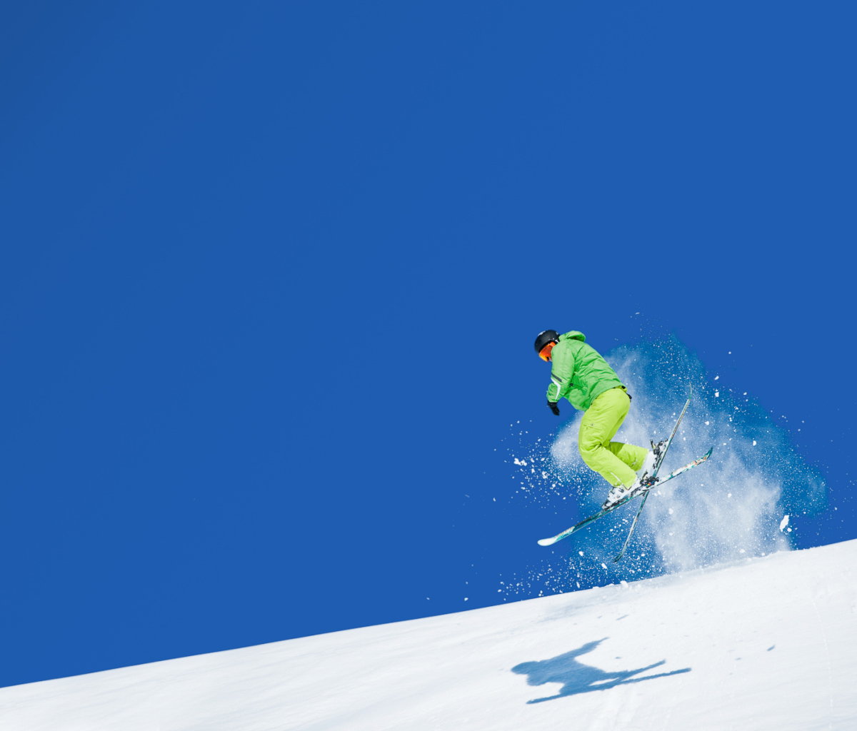 Fondo de pantalla Extreme Skiing 1200x1024